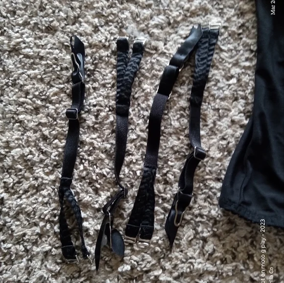 Victoria's Secret Women's Corset Bra Black Pink Size 36C 2008 - Picture 6 of 8